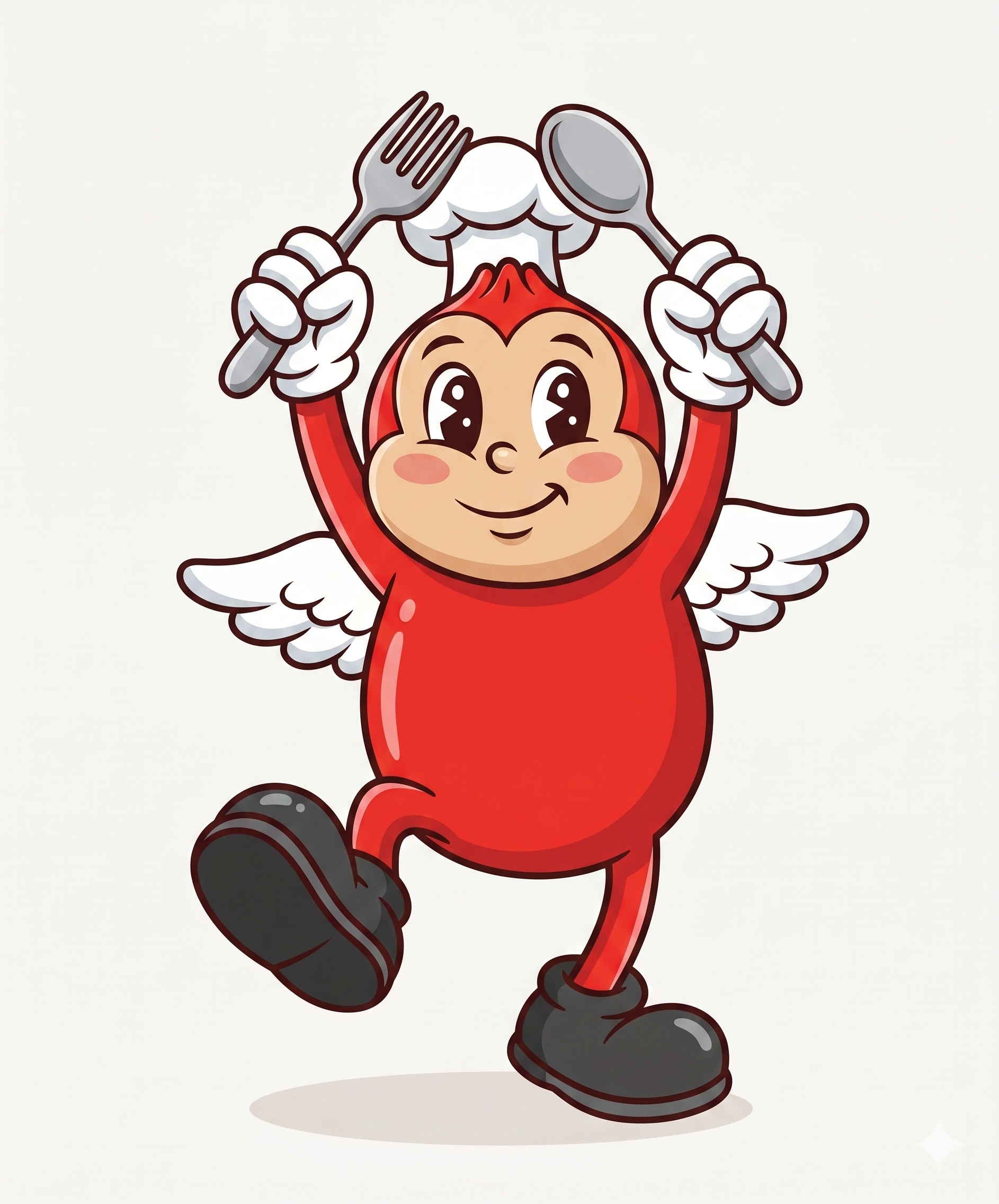 Eating angel